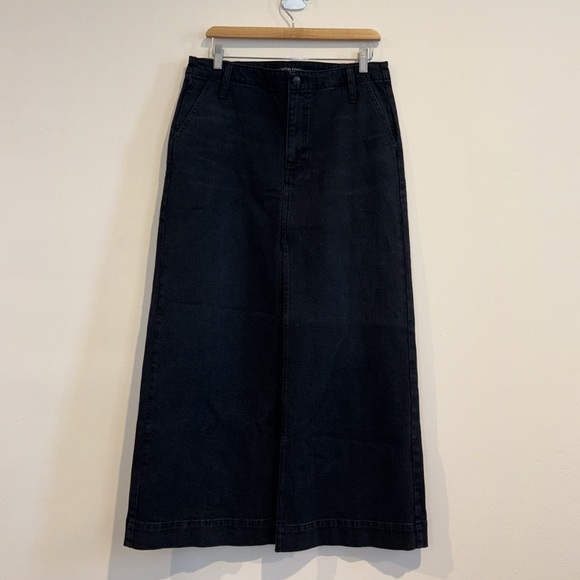 J.Crew | Denim Maxi Skirt in washed black | NWT  |  Size 30 - Picture 4 of 12